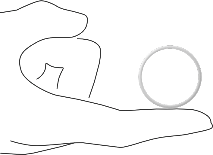 Ultra Kimyasala Dayanıklı Sert PTFE O-Ring, 1/16 Kesirli Genişlik, Dash Numarası 026