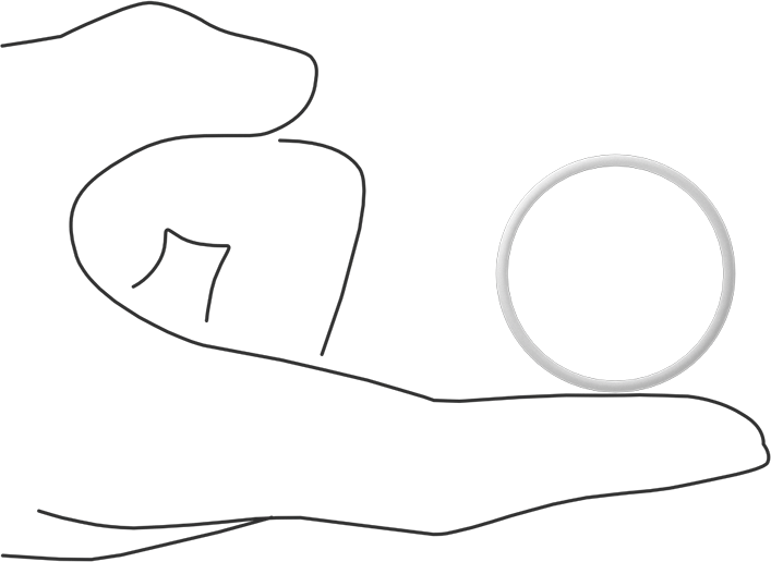 Ultra Kimyasala Dayanıklı Sert PTFE O-Ring, 1/16 Kesirli Genişlik, Dash Numarası 027