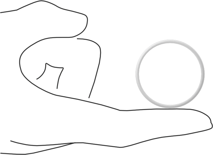 Ultra Kimyasala Dayanıklı Sert PTFE O-Ring, 1/16 Kesirli Genişlik, Dash Numarası 028