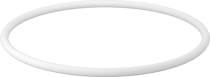 Ultra Kimyasala Dayanıklı Sert PTFE O-Ring, 1/16 Kesirli Genişlik, Dash Numarası 031