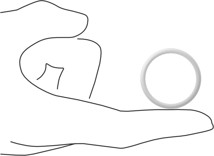 Ultra Kimyasala Dayanıklı Sert PTFE O-Ring, 3/32 Kesirli Genişlik, Dash Numarası 122