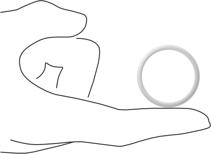 Ultra Kimyasala Dayanıklı Sert PTFE O-Ring, 3/32 Kesirli Genişlik, Dash Numarası 123