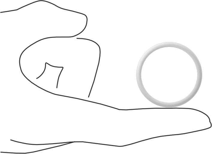 Ultra Kimyasala Dayanıklı Sert PTFE O-Ring, 3/32 Kesirli Genişlik, Dash Numarası 124