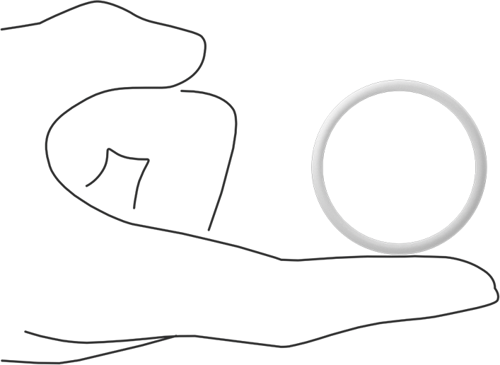 Ultra Kimyasala Dayanıklı Sert PTFE O-Ring, 3/32 Kesirli Genişlik, Dash Numarası 127