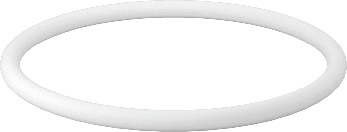 Ultra Kimyasala Dayanıklı Sert PTFE O-Ring, 3/32 Kesirli Genişlik, Dash Numarası 131