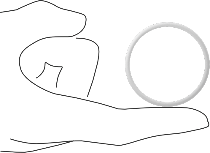 Ultra Kimyasala Dayanıklı Sert PTFE O-Ring, 3/32 Kesirli Genişlik, Dash Numarası 131