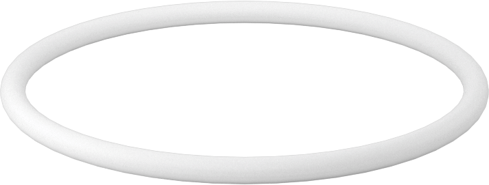 Ultra Kimyasala Dayanıklı Sert PTFE O-Ring, 3/32 Kesirli Genişlik, Dash Numarası 134