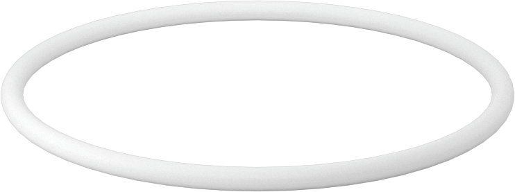 Ultra Kimyasala Dayanıklı Sert PTFE O-Ring, 3/32 Kesirli Genişlik, Dash Numarası 140