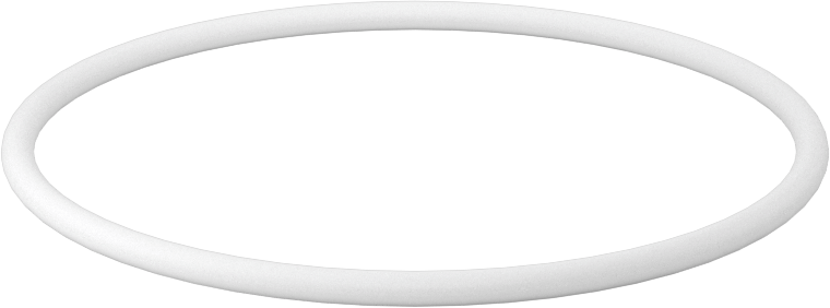 Ultra Kimyasala Dayanıklı Sert PTFE O-Ring, 3/32 Kesirli Genişlik, Dash Numarası 144