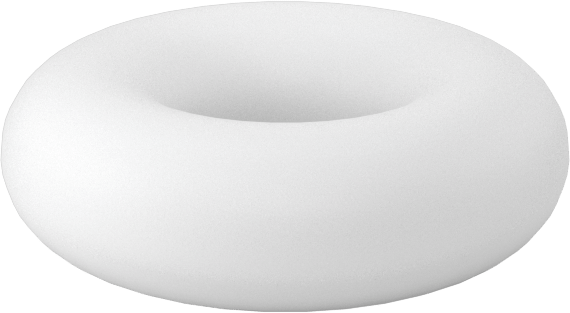 Ultra Kimyasala Dayanıklı Sert PTFE O-Ring, 1/8 Kesirli Genişlik, Dash Numarası 201