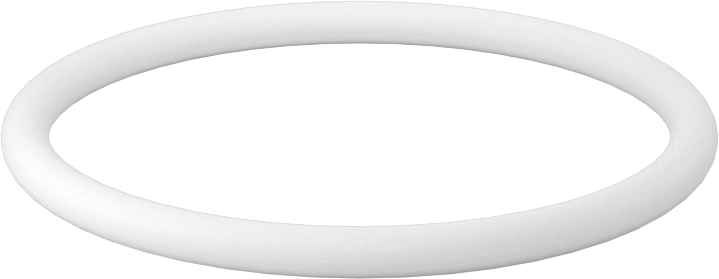 Ultra Kimyasala Dayanıklı Sert PTFE O-Ring, 1/8 Kesirli Genişlik, Dash Numarası 225