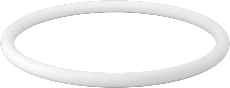 Ultra Kimyasala Dayanıklı Sert PTFE O-Ring, 1/8 Kesirli Genişlik, Dash Numarası 227