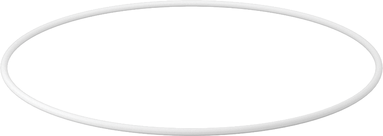 Ultra Kimyasala Dayanıklı Sert PTFE O-Ring, 1/8 Kesirli Genişlik, Dash Numarası 265