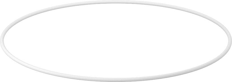 Ultra Kimyasala Dayanıklı Sert PTFE O-Ring, 1/8 Kesirli Genişlik, Dash Numarası 271