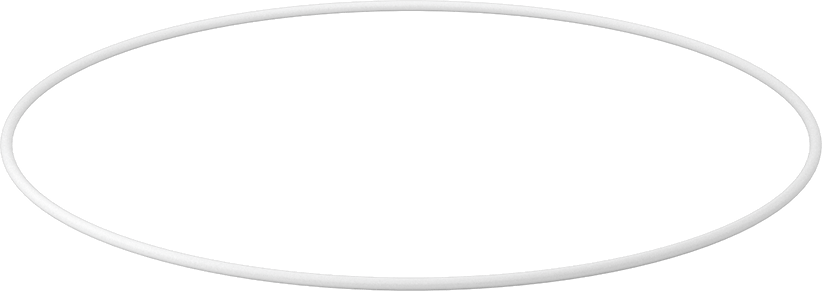 Ultra Kimyasala Dayanıklı Sert PTFE O-Ring, 1/8 Kesirli Genişlik, Dash Numarası 273