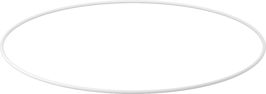 Ultra Kimyasala Dayanıklı Sert PTFE O-Ring, 1/8 Kesirli Genişlik, Dash Numarası 278