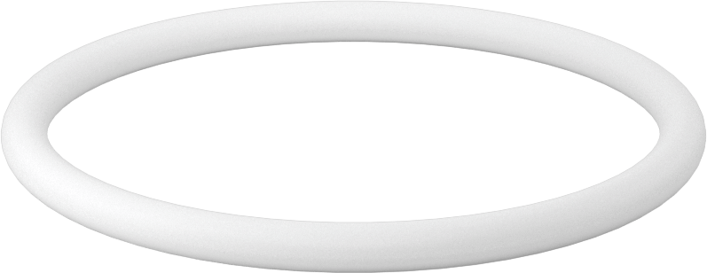 Ultra Kimyasala Dayanıklı Sert PTFE O-Ring, 3/16 Kesirli Genişlik, Dash Numarası 336