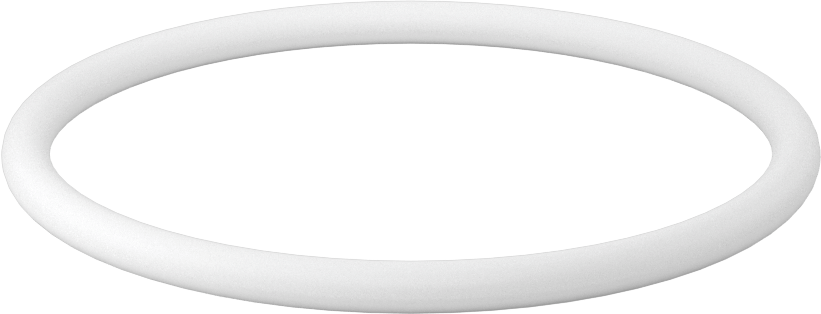 Ultra Kimyasala Dayanıklı Sert PTFE O-Ring, 3/16 Kesirli Genişlik, Dash Numarası 339