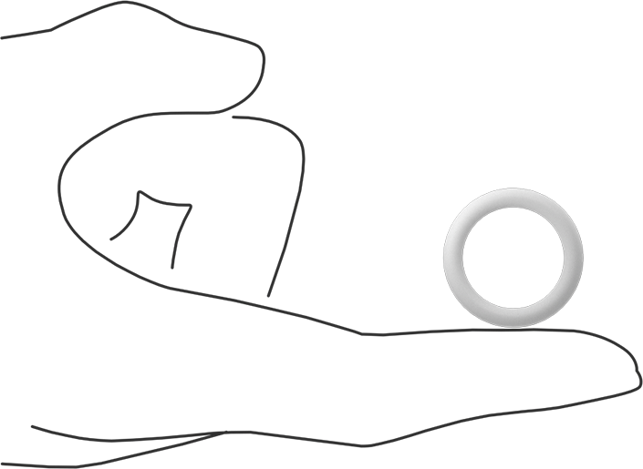 Ultra Kimyasala Dayanıklı Sert PTFE O-Ring, 1/8 Kesirli Genişlik, Dash Numarası 210