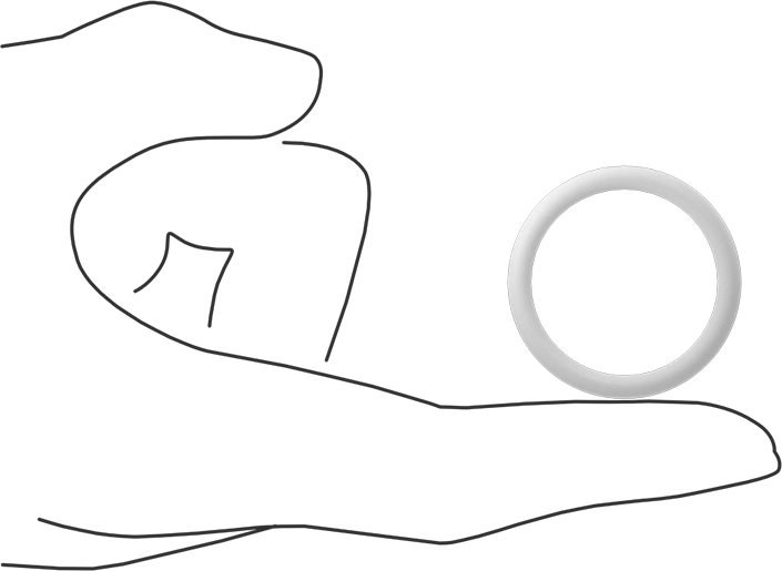 Ultra Kimyasala Dayanıklı Sert PTFE O-Ring, 1/8 Kesirli Genişlik, Dash Numarası 216