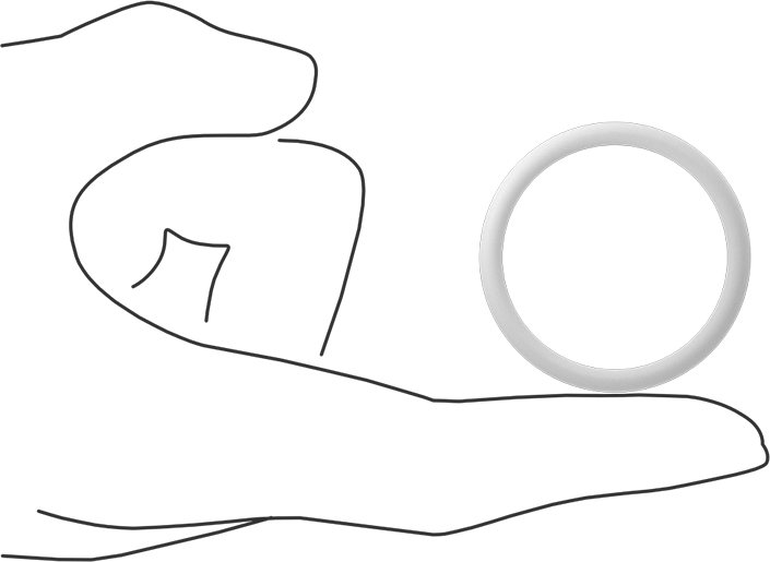 Ultra Kimyasala Dayanıklı Sert PTFE O-Ring, 1/8 Kesirli Genişlik, Dash Numarası 220