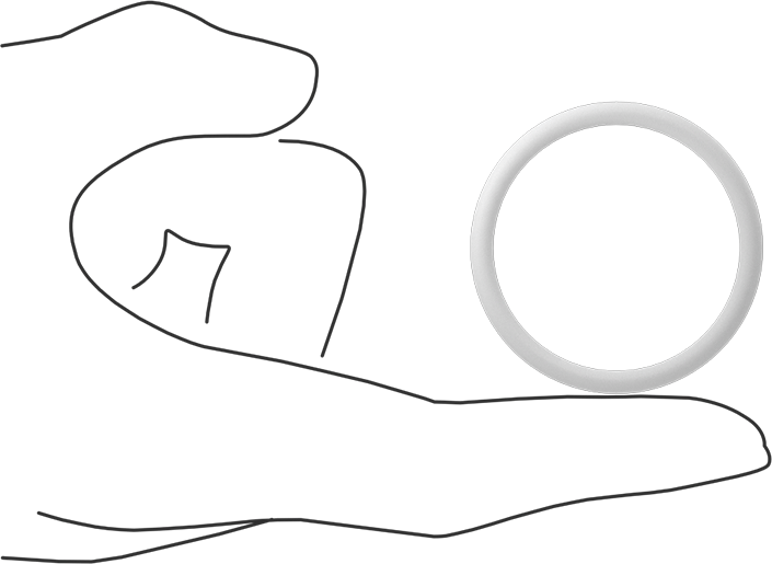 Ultra Kimyasala Dayanıklı Sert PTFE O-Ring, 1/8 Kesirli Genişlik, Dash Numarası 222