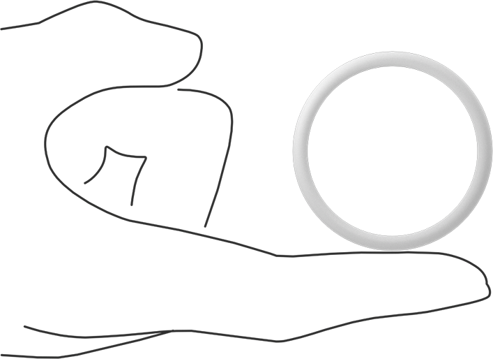 Ultra Kimyasala Dayanıklı Sert PTFE O-Ring, 1/8 Kesirli Genişlik, Dash Numarası 223