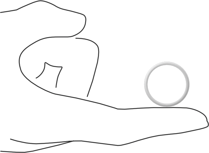 Ultra Kimyasala Dayanıklı Sert PTFE O-Ring, 1/16 Kesirli Genişlik, Dash Numarası 020