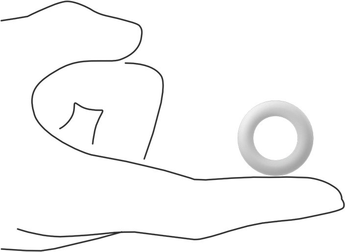 Ultra Kimyasala Dayanıklı Sert PTFE O-Ring, 3/16 Kesirli Genişlik, Dash Numarası 312