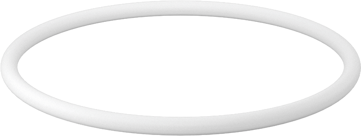 Ultra Kimyasala Dayanıklı Sert PTFE O-Ring, 1/4 Kesirli Genişlik, Dash Numarası 433