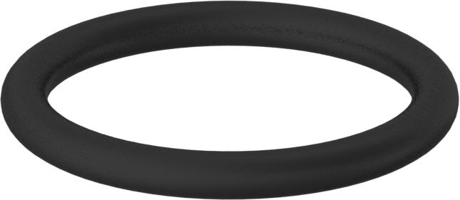FDA Uyumlu Suya ve Buhara Dayanıklı EPDM O-Rings, 3/32 Kesirli Genişlik, Dash No. 117
