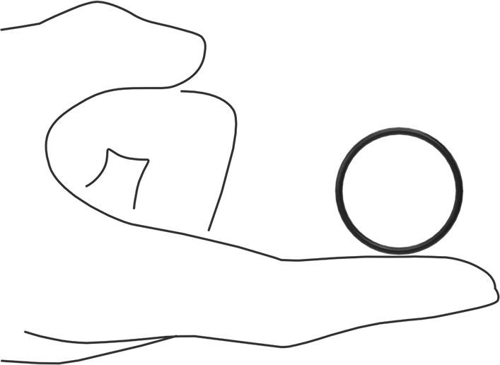 Ultra Kimyasala Dayanıklı DuPont Kalrez 4079 O-Ring, 1/16 Kesirli Genişlik, Dash Numarası 023