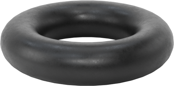 Ultra Kimyasala Dayanıklı DuPont Kalrez 4079 O-Ring, 3/32 Kesirli Genişlik, Dash Numarası 108