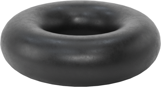 Ultra Kimyasala Dayanıklı DuPont Kalrez 4079 O-Ring, 3/32 Kesirli Genişlik, Dash Numarası 105