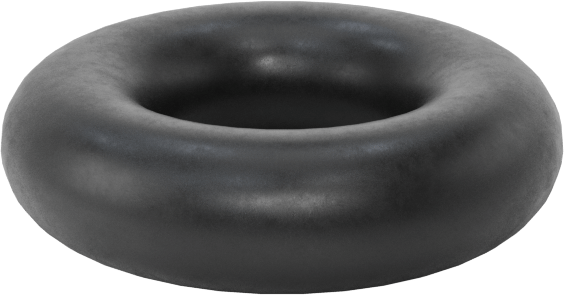 Ultra Kimyasala Dayanıklı DuPont Kalrez 4079 O-Ring, 3/32 Kesirli Genişlik, Dash Numarası 106