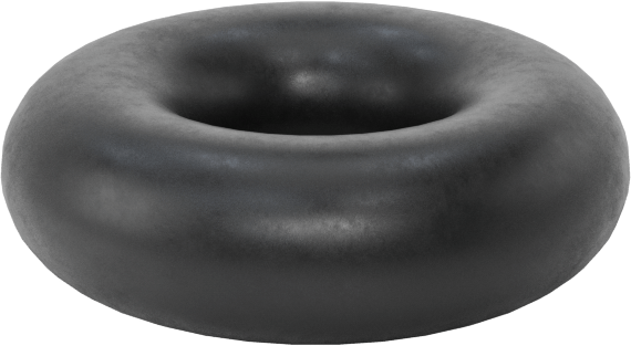 Ultra Kimyasala Dayanıklı DuPont Kalrez 4079 O-Ring, 1/8 Kesirli Genişlik, Dash Numarası 201