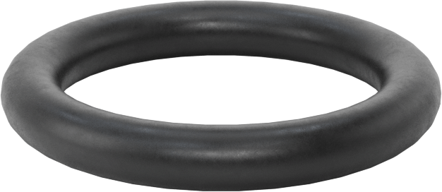 Ultra Kimyasala Dayanıklı DuPont Kalrez 4079 O-Ring, 1/8 Kesirli Genişlik, Dash Numarası 210