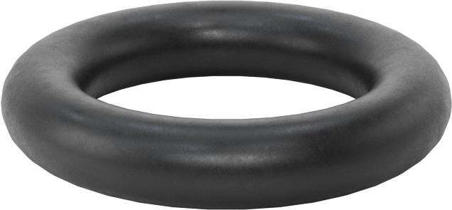 Ultra Kimyasala Dayanıklı DuPont Kalrez 4079 O-Ring, 3/16 Kesirli Genişlik, Dash Numarası 314