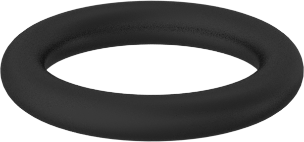 Kimyasala Dayanıklı Viton® Floroelastomer O-Rings, Düz Dişli Bağlantılar İçin, Hard, Dash No. 903